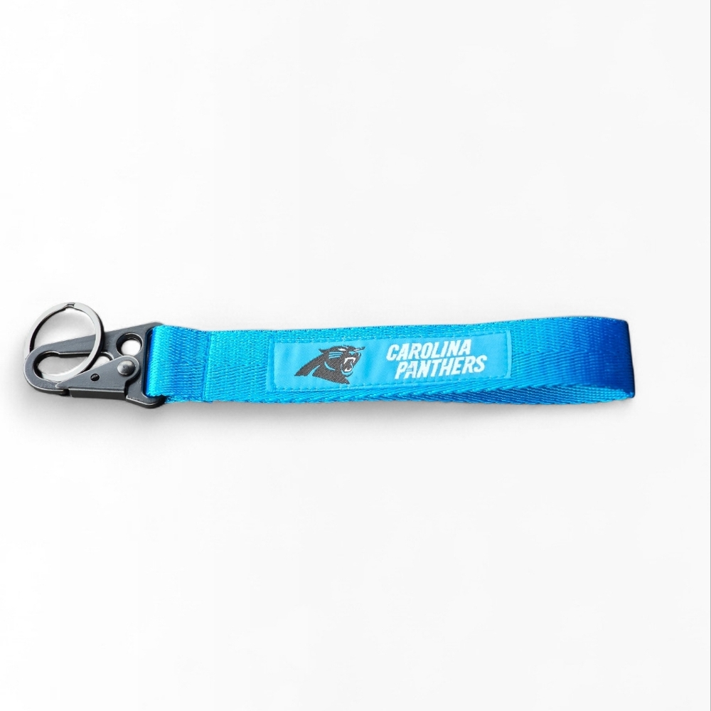 Carolina Panthers Blue Keychain Lanyard